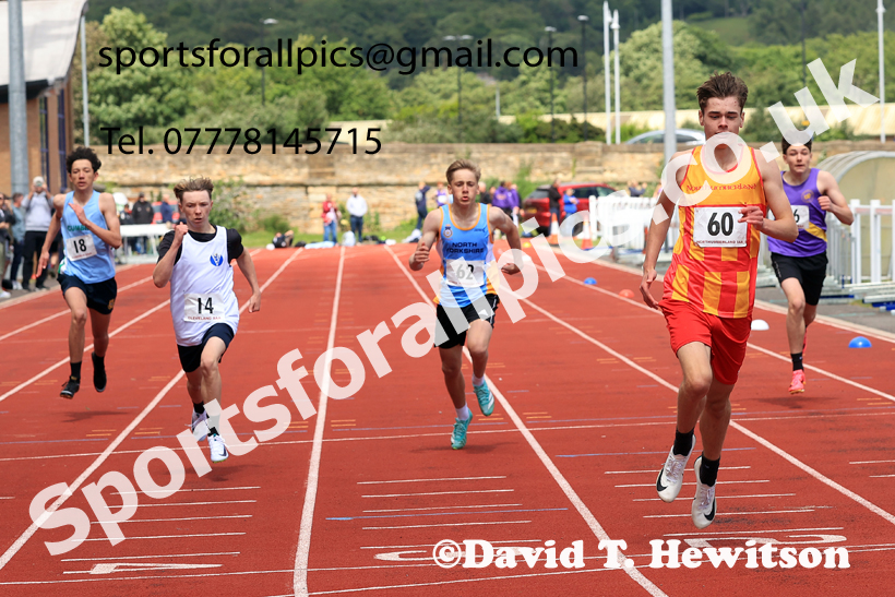 Sprints, 2026 Northern Schools Inter Counties, Wentworth, Hexham. Photo: David T. Hewitson/Sports for All Pics